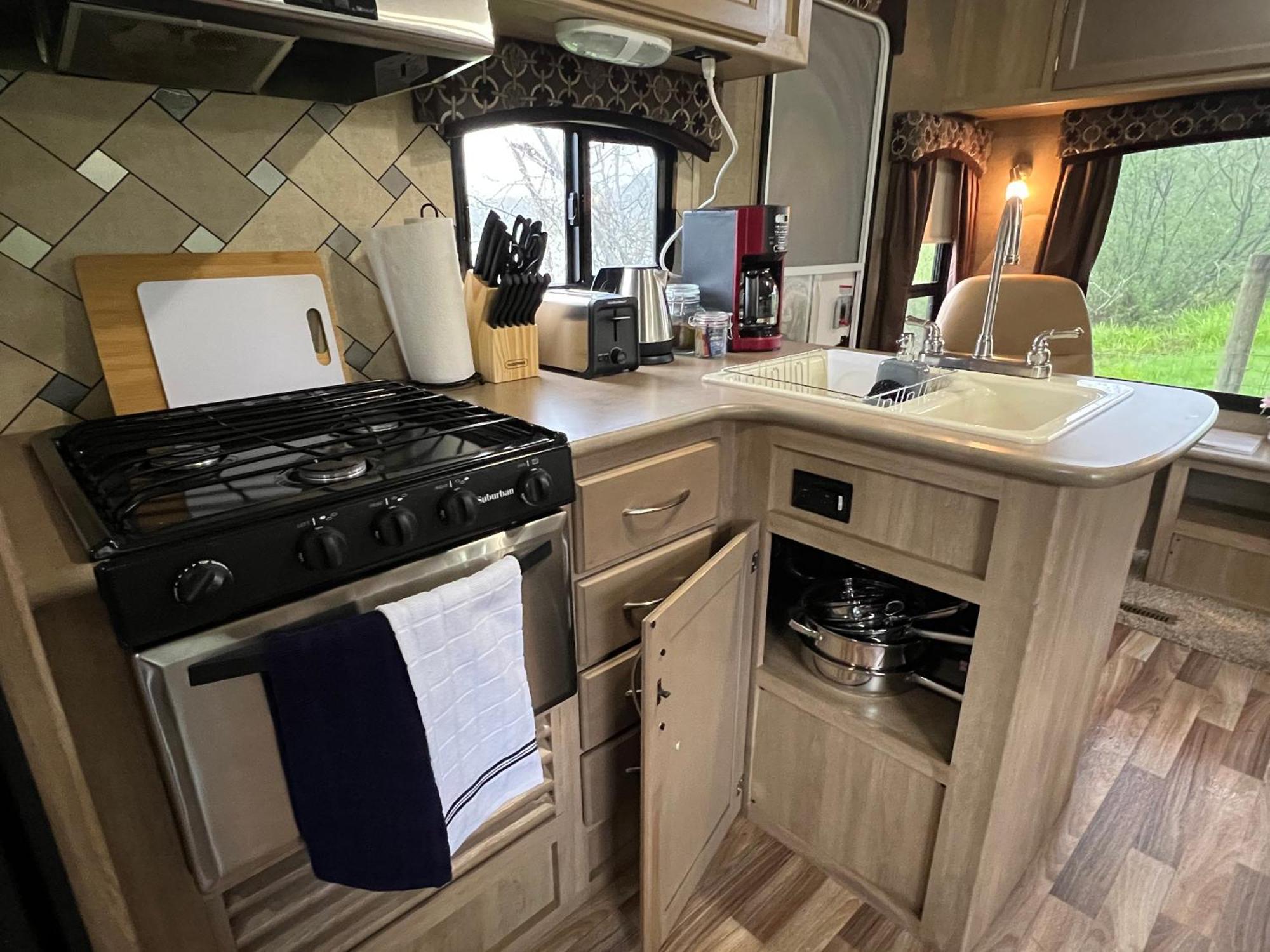 Surfside Glamping Camper Hotel Klamath Kültér fotó